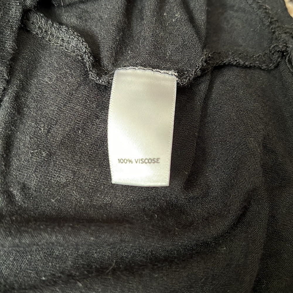 Trouvé cold shoulder tee, black, size M - Picture 5 of 5